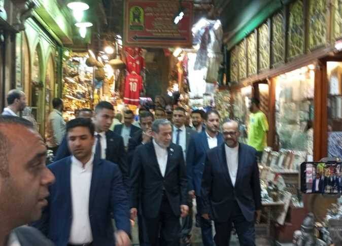 دیدار عراقچی با عمرو موسی، نبیل فهمی و محمد العرابی در رستوران و دیدر از بازار خان‌ الخلیلی/عکس