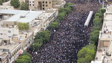 کدام وزرا در مراسم تشییع شهدای اقتدار حضور داشتند؟ / رئیس سازمان حفاظت محیط زیست و رفیع زاده هم آمده‌بودند