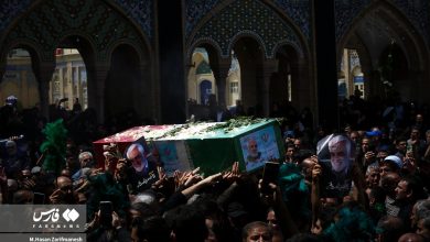 مراسم تشییع پیکر سردار محقق برگزار شد