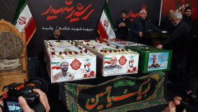 مراسم وداع با شهیدان اقتدار در دزفول برگزار شد/ لاریجانی: در این نبرد اخیر، دشمن به هیچ‌یک از اهداف خود علیه ایران دست نیافت