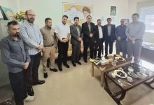 دیدار مسئول سازمان بسیج کارگران و کارخانجات کشور با مدیر مجتمع دخانیات کردستان