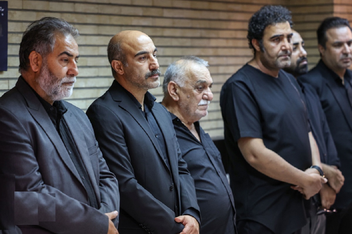 حضور اهالی فرهنگ و هنر در مراسم ترحیم برادرزاده محسن تنابنده شهید «علیرضا تنابنده» (عکس)