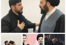 دیدار ابوعلی جواد معروف به «سپر سید» با سید علی خمینی + تصاویر/ محافظ ویژه شهید سیدحسن نصرالله کیست؟