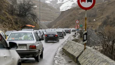ترافیک سنگین در شمال: جاده چالوس یک‌طرفه شد؛ هشدار پلیس به رانندگان