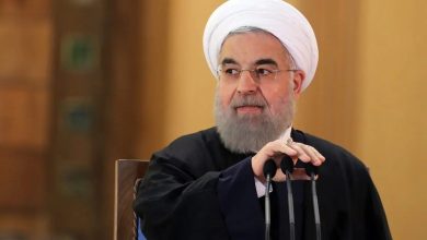 عکس/ حسن روحانی و رهبر انقلاب روی عرشه کشتی