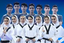 نایب قهرمانی تکواندوی نوجوانان ایران در آسیا