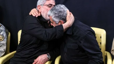 حاشیه و متن مراسم چهلم سردار باقری