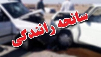 تصادف ۲ خودرو در بزرگراه باکری ۸ مصدوم برجای گذاشت