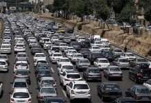 مشهد در آستانه ترافیک سنگین