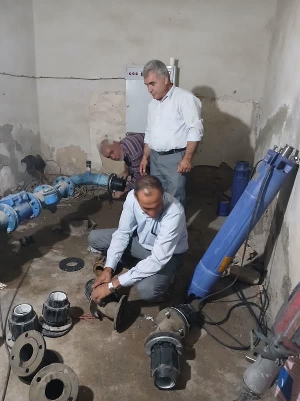 تجهیز چاه جدید در روستای بیلوار خوی در راستای توسعه پایدار شبکه آبرسانی روستایی