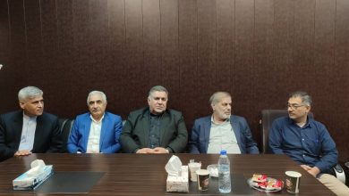 دیدار رئیس و اعضای هیئت مدیره کانون بازنشستگان تامین اجتماعی استان خوزستان با نماینده ماهشهر در مجلس