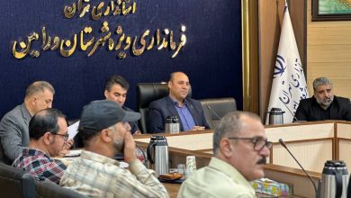 فرماندار ویژه : نقش سمن ها در مدیریت بحران و توسعه اجتماعی ورامین تقویت می شود