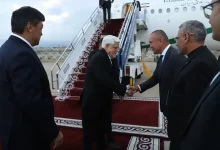 معاون اول رئیس جمهور برای شرکت در نشست اتحادیه اوراسیا وارد قرقیزستان شد