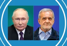 پوتین و پزشکیان تلفنی گفتگو کردند؛ وعده دیدار در چین