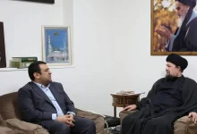 دیدار مدیرعامل بانک ملی ایران با سید حسن خمینی