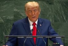ترامپ در مجمع عمومی سازمان ملل: هرگز نباید اجازه داده شود ایران به سلاح هسته‌ای دست یابد / من پیشنهاد همکاری به تهران دادم اما آن ها با تهدید پاسخ دادند / هیچ کشور دیگری در جهان جز آمریکا قادر نبود تأسیسات هسته‌ای ایران را نابود کند