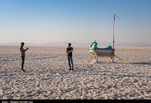 دریاچه ارومیه به طور کامل محو شد/ عکس