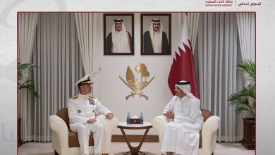 وزیرخارجه قطر با فرمانده سنتکام دیدار کرد
