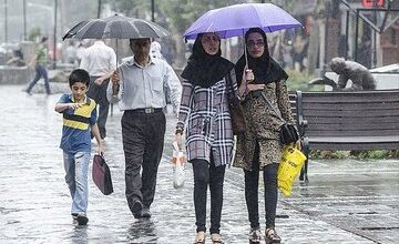 تشدید بارش و کاهش محسوس دما در ۵ استان/ احتمال وقوع سیل