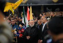 دیدار لاریجانی دبیر کل حزب الله لبنان/ ایران آماده حمایت از لبنان و مقاومت آن در تمام سطوح است