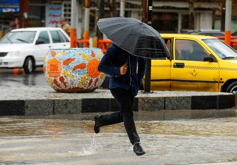 هشدار هواشناسی به ۱۱ استان تا چهارشنبه