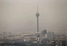 هواشناسی: وزش باد شدید همراه با گرد و خاک در تهران
