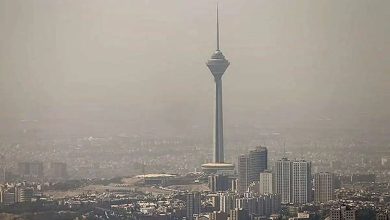 هواشناسی: وزش باد شدید همراه با گرد و خاک در تهران