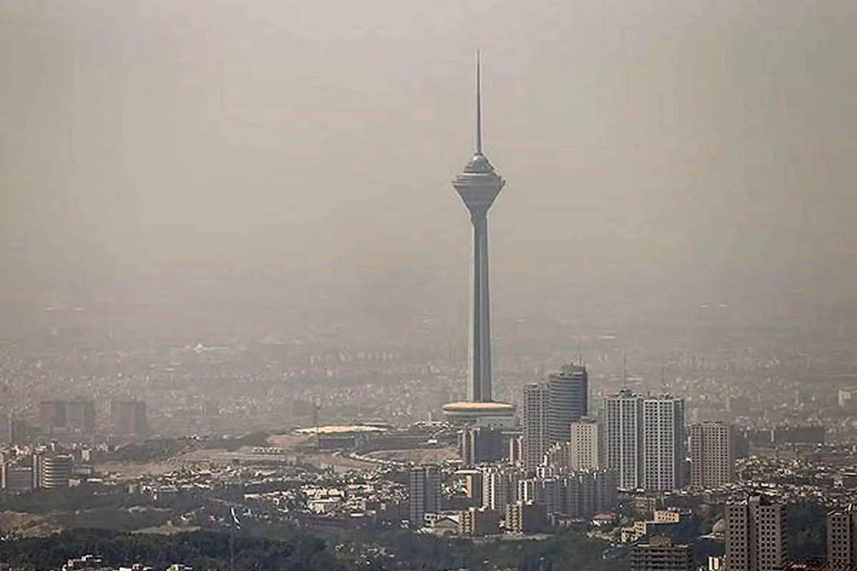 هواشناسی: وزش باد شدید همراه با گرد و خاک در تهران