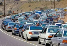 ترافیک ۱۵ کیلومتری در خروجی این استان