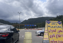 پلیس راه: کندوان مسدود شد