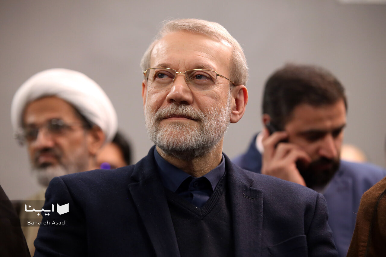 قدردانی توئیتری لاریجانی از زاکانی+ عکس