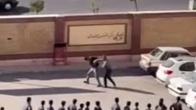 اخراج کادر خاطی مدرسه پرند در پی انتشار فیلم تنبیه بدنی دانش‌آموز