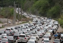 پلیس راه: برای تخلیه بار ترافیکی، تردد در مسیر جنوب به شمال جاده چالوس از ساعت ۱۷ ممنوع است
