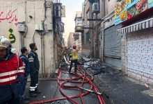 آتش سوزی در منزل مسکونی در ورامین؛ ۱۰ نفر مصدوم شدند