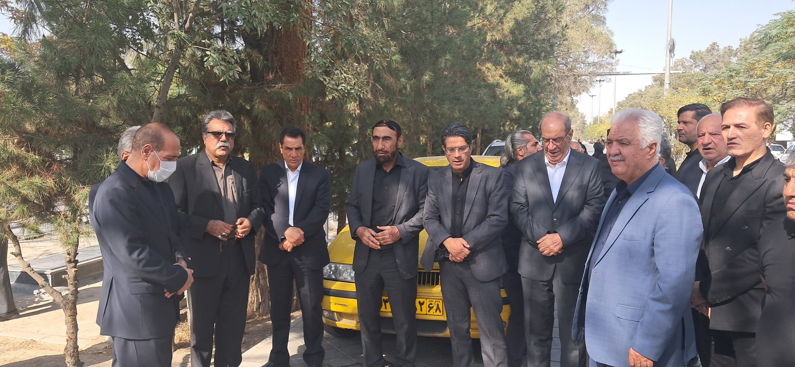 گزارش تصویری مراسم تشییع پیکر حسین حبیبی فعال کارگری