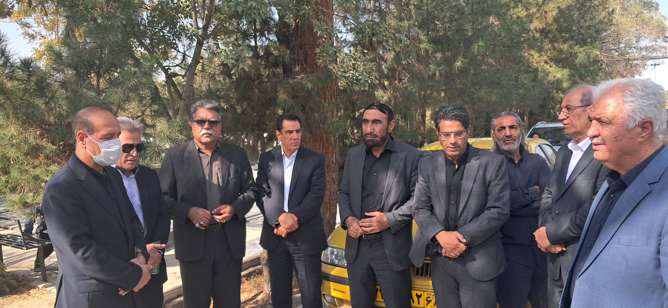 گزارش تصویری مراسم تشییع پیکر حسین حبیبی فعال کارگری