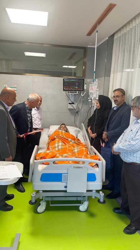 نظارت میدانی و عیادت از بازنشستگان تامین اجتماعی در مراکز طرف قرارداد بیمه تکمیلی آتیه سازان حافظ آذربایجان غربی