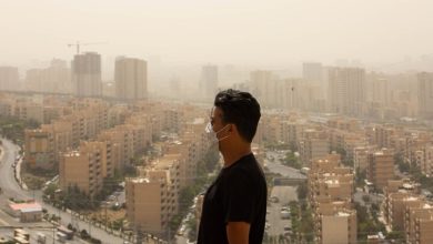 گرد و خاک تا پایان هفته در تهران ماندگار است؛ فعالیت سامانه بارشی