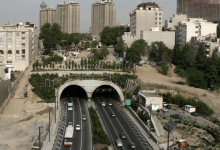 شرکت کنترل ترافیک تهران: هر دو باند تونل نیایش و هر دو دهانه تونل امیرکبیر، امشب مسدود می‌شود