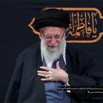 دومین شب عزاداری شهادت حضرت زهرا در بیت رهبری + عکس