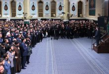 عزاداری شب شهادت حضرت زهرا (س) در بیت رهبری