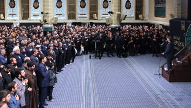 عزاداری شب شهادت حضرت زهرا (س) در بیت رهبری