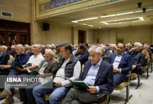 مراسم ترحیم سید محمد تاج‌زاده (عکس)