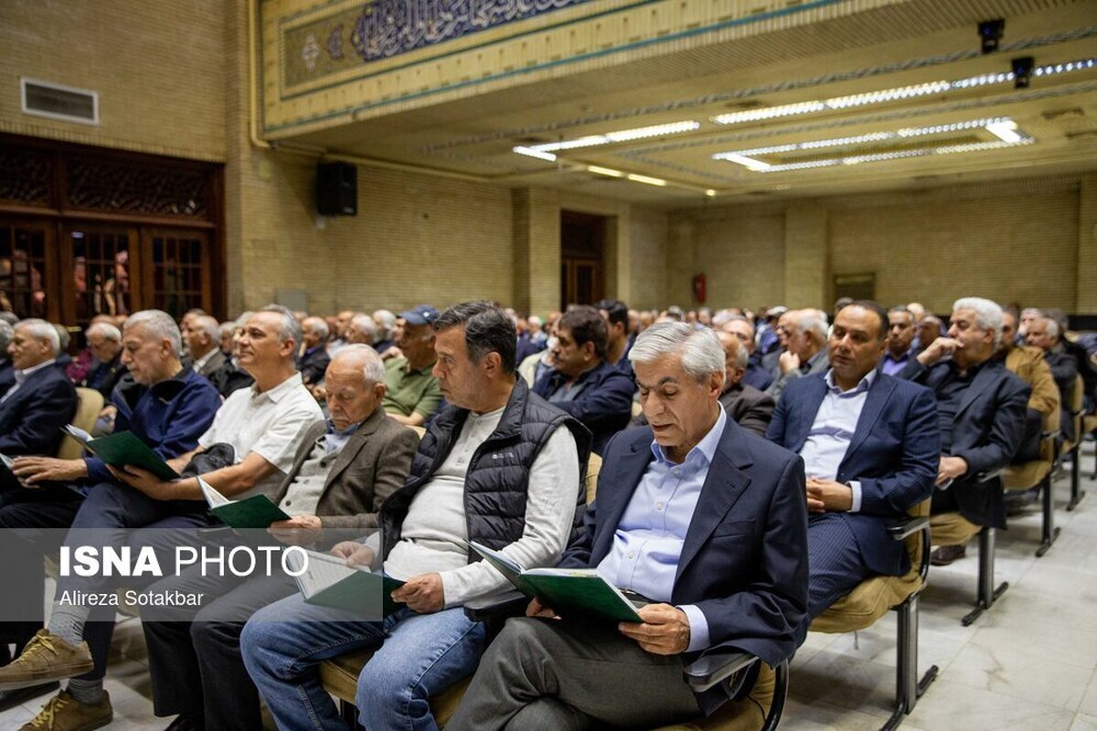 مراسم ترحیم سید محمد تاج‌زاده (عکس)