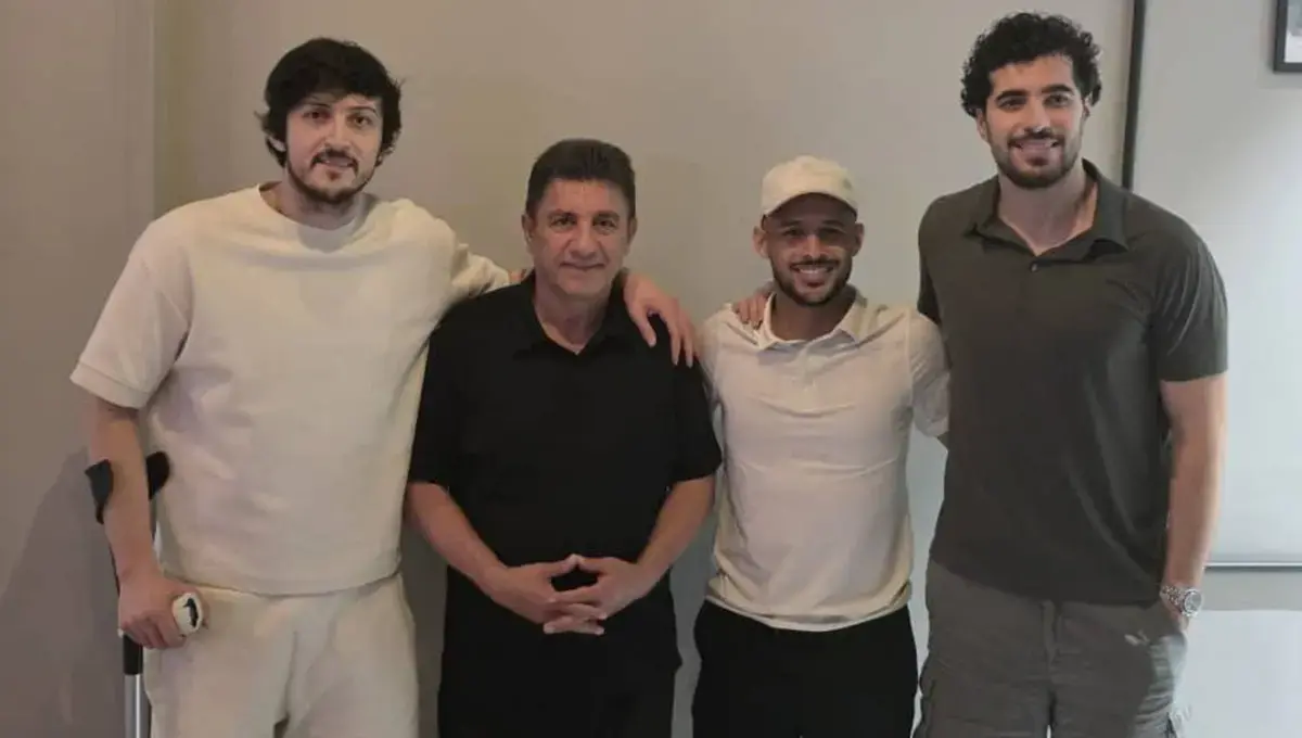 قلعه‌نویی با ۳ لژیونر ایرانی لیگ امارات دیدار کرد