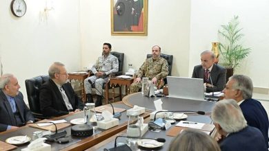 دیدار لاریجانی با نخست‌وزیر پاکستان