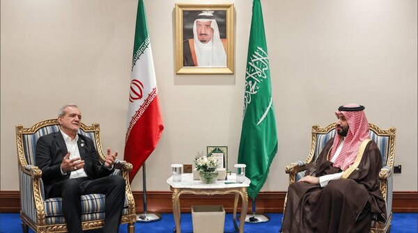 پیام مکتوب پزشکیان به محمد بن سلمان قبل از سفر به آمریکا/ سخنگوی دولت: در این پیام از اقدامات سازنده سعودی برای خدمات‌رسانی به حجاج ایرانی تشکر شده