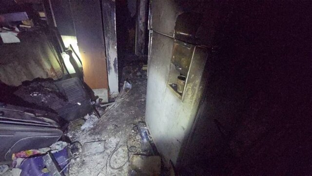 آتش‌سوزی یک ساختمان ۹ طبقه در خیابان ولیعصر/ جزئیات