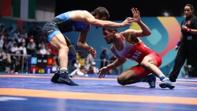 رحمان عموزاد قهرمان کشتی آزاد کشورهای اسلامی شد/ مومنی برنز گرفت