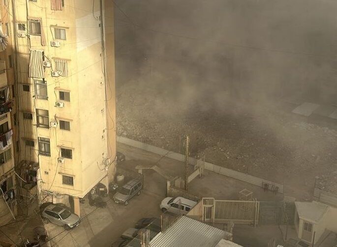 حمله هوایی اسرائیل به ضاحیه بیروت ۵ شهید و ۲۰ مجروح برجای گذاشت